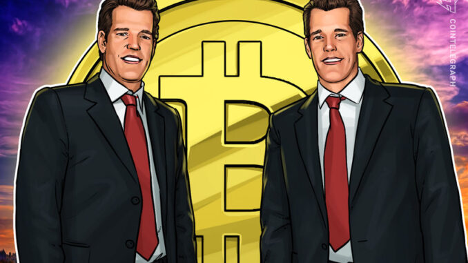 Bitcoin price rise to $500k is inevitable, Winklevoss twins say