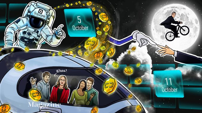 Bitcoin rallies, McAfee compares prison to Hilton, digital yuan airdrop: Hodler’s Digest, Oct