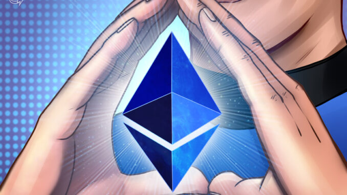 Ethereum set to become first blockchain to settle $1 trillion in one year