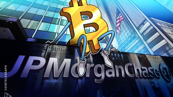 JPMorgan turns bullish on Bitcoin citing ‘potential long-term upside’