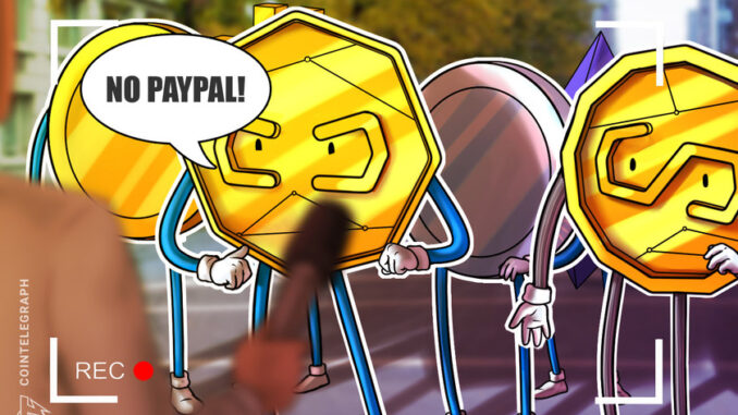 Not everyone in the crypto industry is thrilled about PayPal's recent news