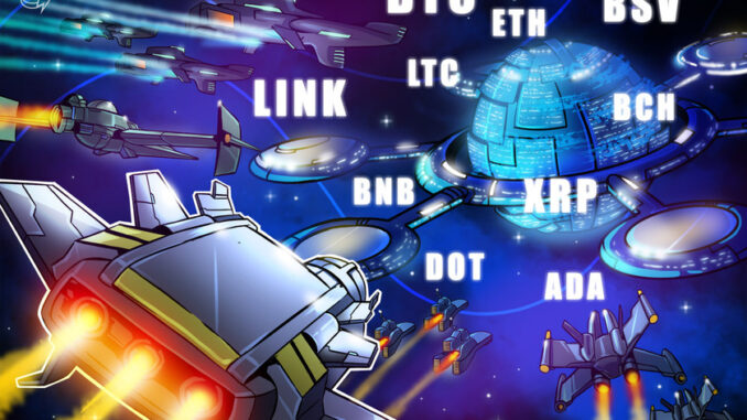 Price analysis 10/30: BTC, ETH, XRP, BCH, LINK, BNB, DOT, LTC, BSV, ADA