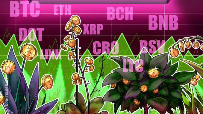 Price analysis 10/9: BTC, ETH, XRP, BCH, BNB, DOT, LINK, CRO, LTC, BSV
