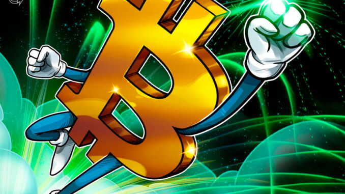 Bitcoin monthly candle closes above $13K for the first time since 2017