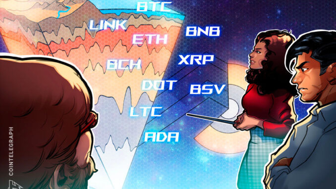 Price analysis 11/11: BTC, ETH, XRP, LINK, BCH, BNB, DOT, LTC, ADA, BSV