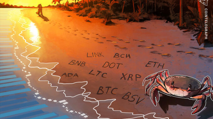 Price analysis 11/9: BTC, ETH, XRP, BCH, LINK, BNB, LTC, DOT, ADA, BSV