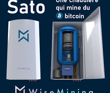 Sato, a boiler that mines bitcoin